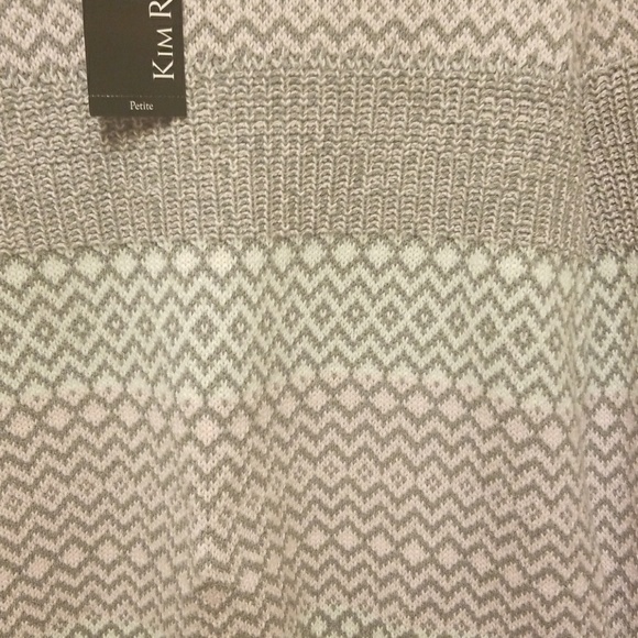 NWT Kim Rogers sweater size PM - Picture 3 of 5